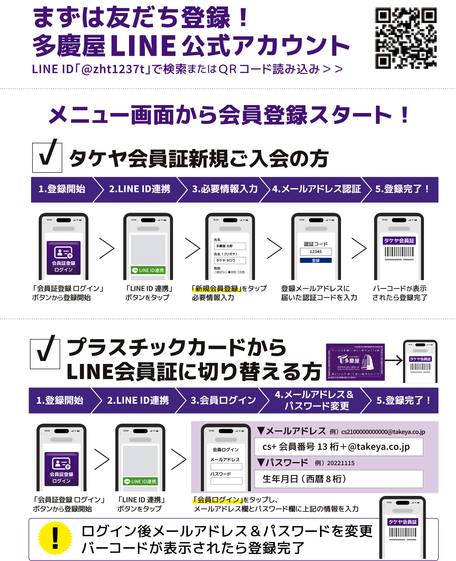 会員登録手順